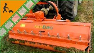 Funktionsvideo - Mulcher für Obst-und Weinbau AgriEuro PS 200 mit hydraulischer Verschiebung