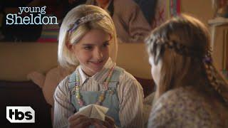 Young Sheldon: Paige Plays With Missy At A Sleepover (Season 2 Episode 10 Clip) | TBS