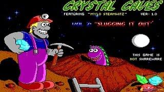 Crystal Caves 2 gameplay (PC Game, 1991)