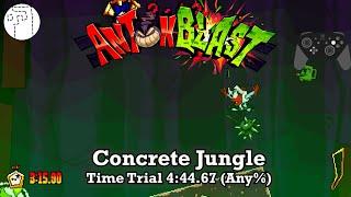 Time Trial 4:44.67 (Any%) | Concrete Jungle | ANTONBLAST