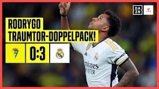 Rodrygo-Doppelpack und wie immer Bellingham: Cadiz - Real Madrid 0:3 | LaLiga | DAZN Highlights