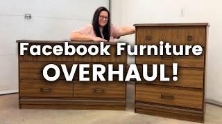 Facebook Marketplace Furniture Flip! | DIY Dresser Overhaul