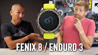 Garmin Fenix 8 and Enduro 3 // Let's Chat...