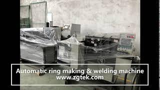 ZGTEK company for filter bag cage making machine line