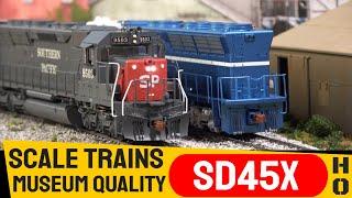 Scaletrains EMD SD45X (HO Scale) DCC LokSound & LEDs Everywhere! | Museum Quality Model Train Review