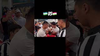 Uzbek vs Tajik #armsport #armwrestling