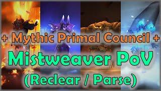 Mythic The Primal Council | Vault of Incarnates | Mistweaver Monk PoV | Reclear / Parse