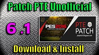 [PES 2016] Patch PTE 6.1 Update (Unofficial by ramin_cpu)