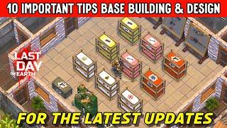 BASE TIPS FOR BEGINNER | BASE TOUR | BASE DESIGN for Last Day on Earth: Survival