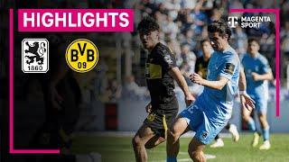 TSV 1860 München - Borussia Dortmund II | Highlights 3. Liga | MAGENTA SPORT