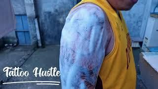 TATTOO HUSTLE: DRAGON SLEEVE TATTOO - JAPANESE STYLE