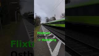 Flixtrain in Ostbevern nach Hamburg