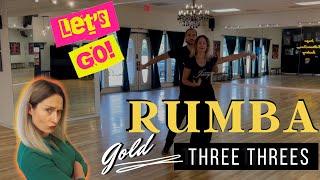 Gold Rumba: Three Threes