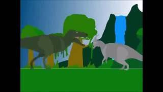 T. Rex vs Parasaurolophus