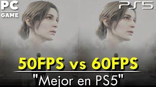 [4K] "Mejor Optimizado" en PS5 | Silent Hill 2 Remake en PS5 vs PC [FPS+Resolution]