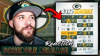 Reacting to Packers 2025 Schedule | Record Prediction!!!