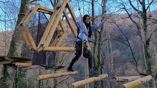 ️Maryam's Adventurous Park (Climbing) on the Kartepe Mountain, Turkey