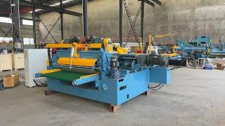 China GEELONG 4ft double roller moving veneer peeling machine