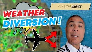 Weather Diversion in the B737!