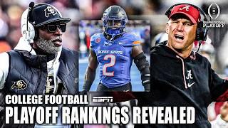 Week 14 College Football Playoff Rankings REVEALED  | ESPN College Football