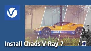 How To Install Chaos V-Ray 7 For Cinema 4D