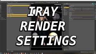 Render Settings Iray 2022