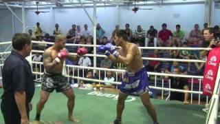 Muhsin Corbbrey (Tiger Muay Thai) vs. Dhennua (Thailand) @ Bangla Boxing Stadium