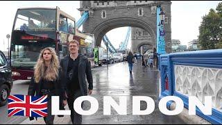  London, England Walk 2024.  Central London Walking Tour 4K.