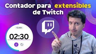  Cómo Poner un Contador para Streams Extensibles de Twitch en OBS