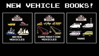 New Vehicle Books! - The Kids' Picture Show