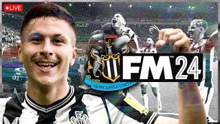 Building a GOD SQUAD | FM24 NEWCASTLE LIVE 