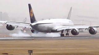 Hard Landing Bends Plane