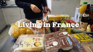 Cost of living in France  .How much we spend each week at the supermarket Life in France VLOG