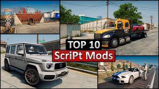 TOP 10 Script MODS for GTA 5 (2024) | Best scripts mods GTA V