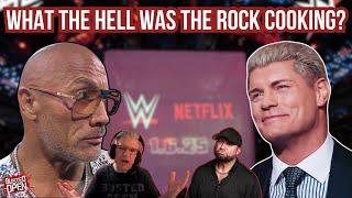 Reaction to WWE Netflix Debut, Cody Rhodes vs. The Rock, CM Punk & Roman Reigns Shine | Busted Open