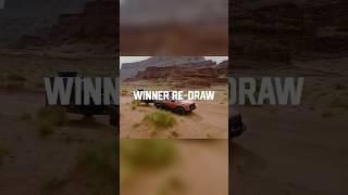 We had to select a new winner!