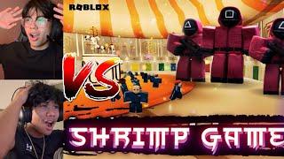 WE PLAYED SHRIMP GAME ON ROBLOX