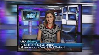 SKINNY: Paula Faris Moves to "Good Morning America Weekend"