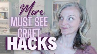 MUST See Craft Hacks that I STOLE from Lou Collins