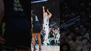 Sabrina Ionescu 3 Points One Leg with New York Liberty in WNBA | Basketball Women HIGHLIGHTS 