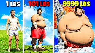 I gained 999 pounds per minute in GTA 5