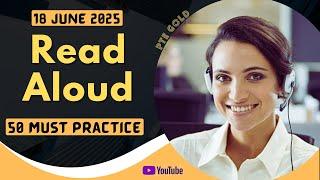PTE Read Aloud - MAY 2025 - MUST PRACTICE