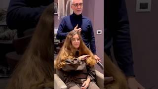 A volte mi dispiace tagliare i capelli cosi belli ma capisco che non sono semplici da gestire a casa