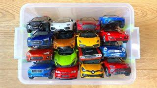 Model Cars From the Box SUVs, Sports Cars, Sedans and etc - 4K Video