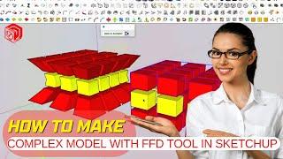 how to use FFD plugin in sketchup  | sketchup tutorial