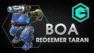 War Robots. Boa. Redeemer. Taran. Вспоминая Легенду.