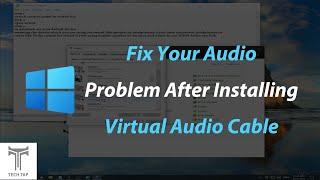 FIX Sound problem after installing Virtual Audio Cable on Windows 10! (w/written instructions)