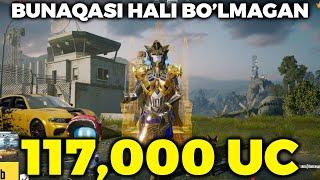 117,000 UCGA YANGI KELGAN HAMMA NARSANI OLAMIZ PUBG MOBILE