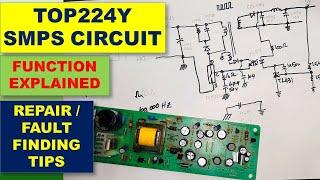 {236} TOP224Y SMPS Circuit Diagram Explained With Practical