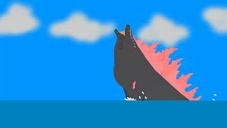 Godzilla breach test (Pivot Animator)